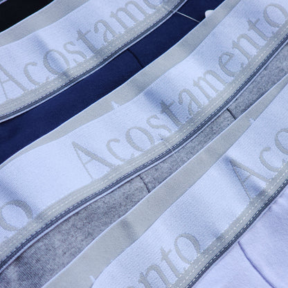 12 CUECAS ( 1 GRADE ) LINHA LUXO / ELÁSTICO POLIAMIDA / 3 CORES POR GRADE / ACOMPANHA 4 CAIXINHAS GRÁTIS.