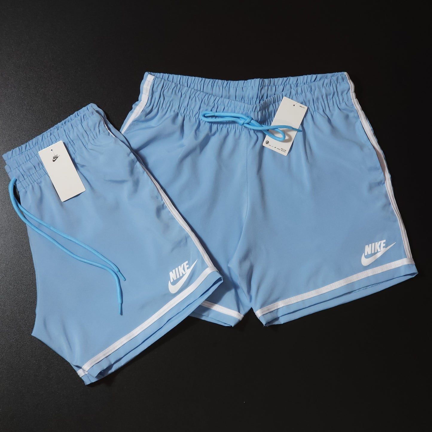 Short Elastano Mauricinho - Azul Bebê