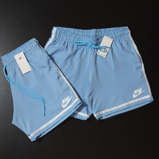 Short Elastano Mauricinho - Azul Bebê