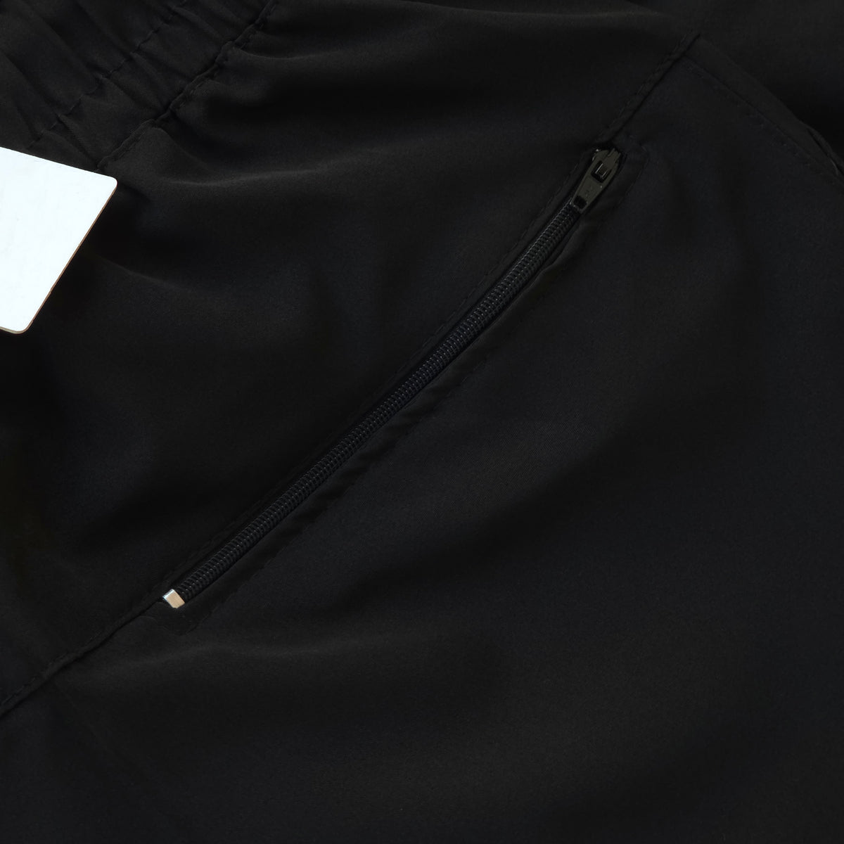 Short Elastano (Bolso Traseiro Com Zíper) - Preto