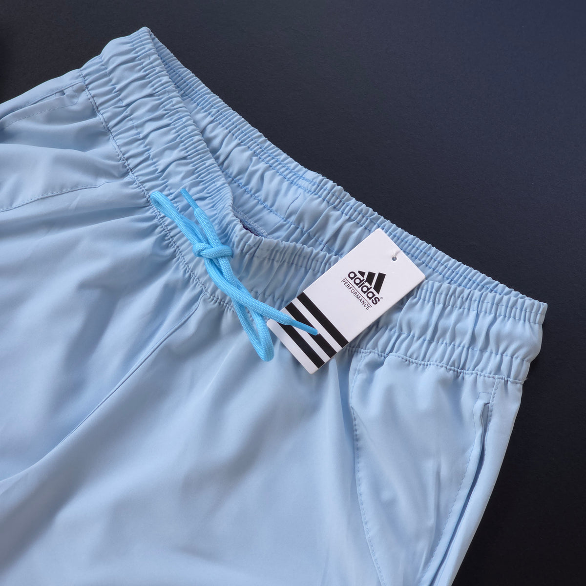 Short Elastano  - Azul Bebê