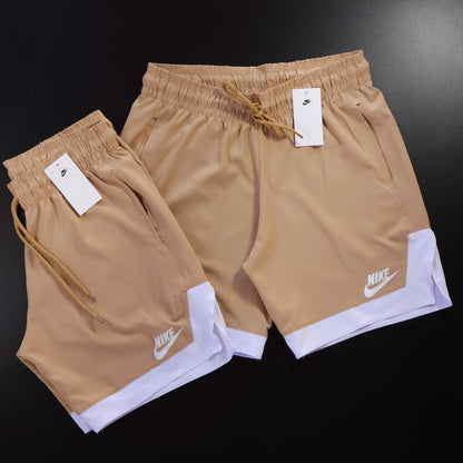 Short Elastano  - Bege