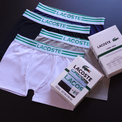 1 GRADE (12 CUECAS) PREMIUM COM 3 CORES SORTIDAS - (4 CAIXINHAS GRÁTIS)