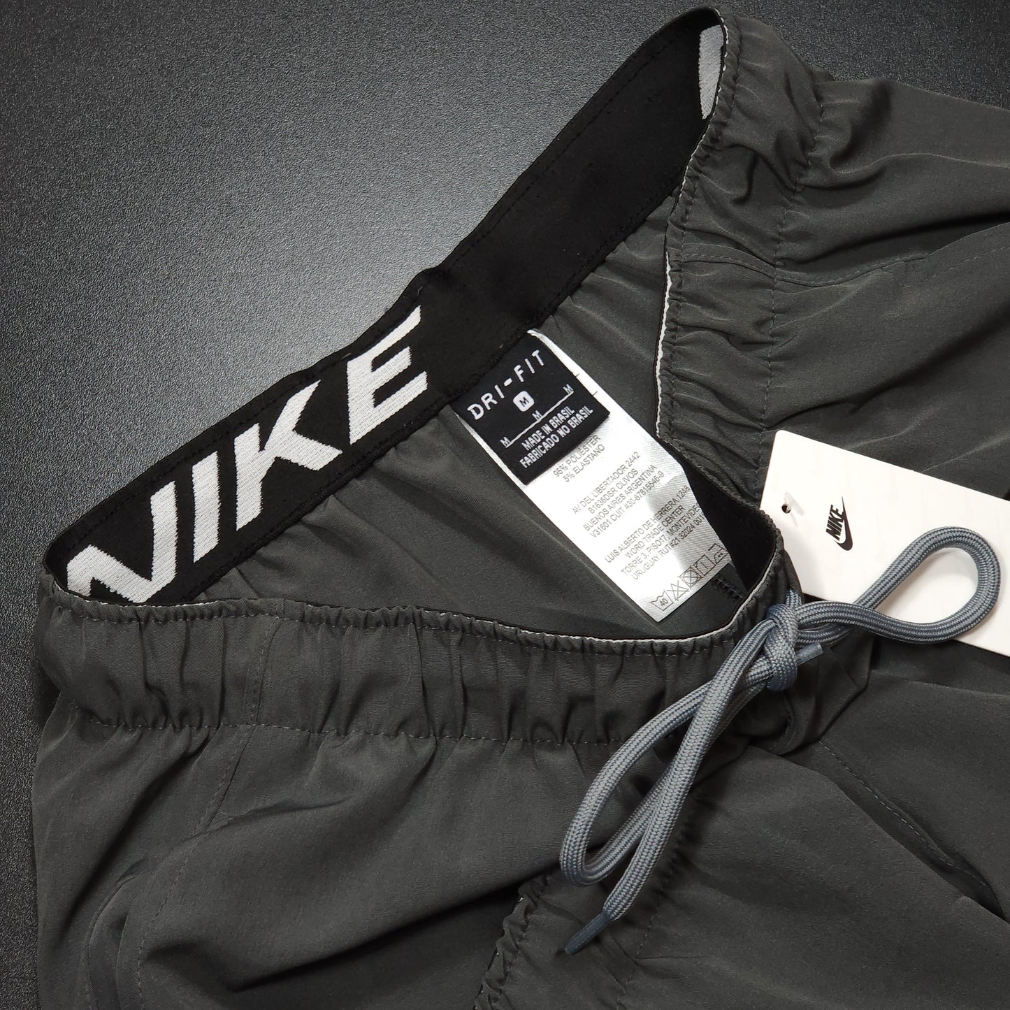 Short Elastano - Cinza Chumbo