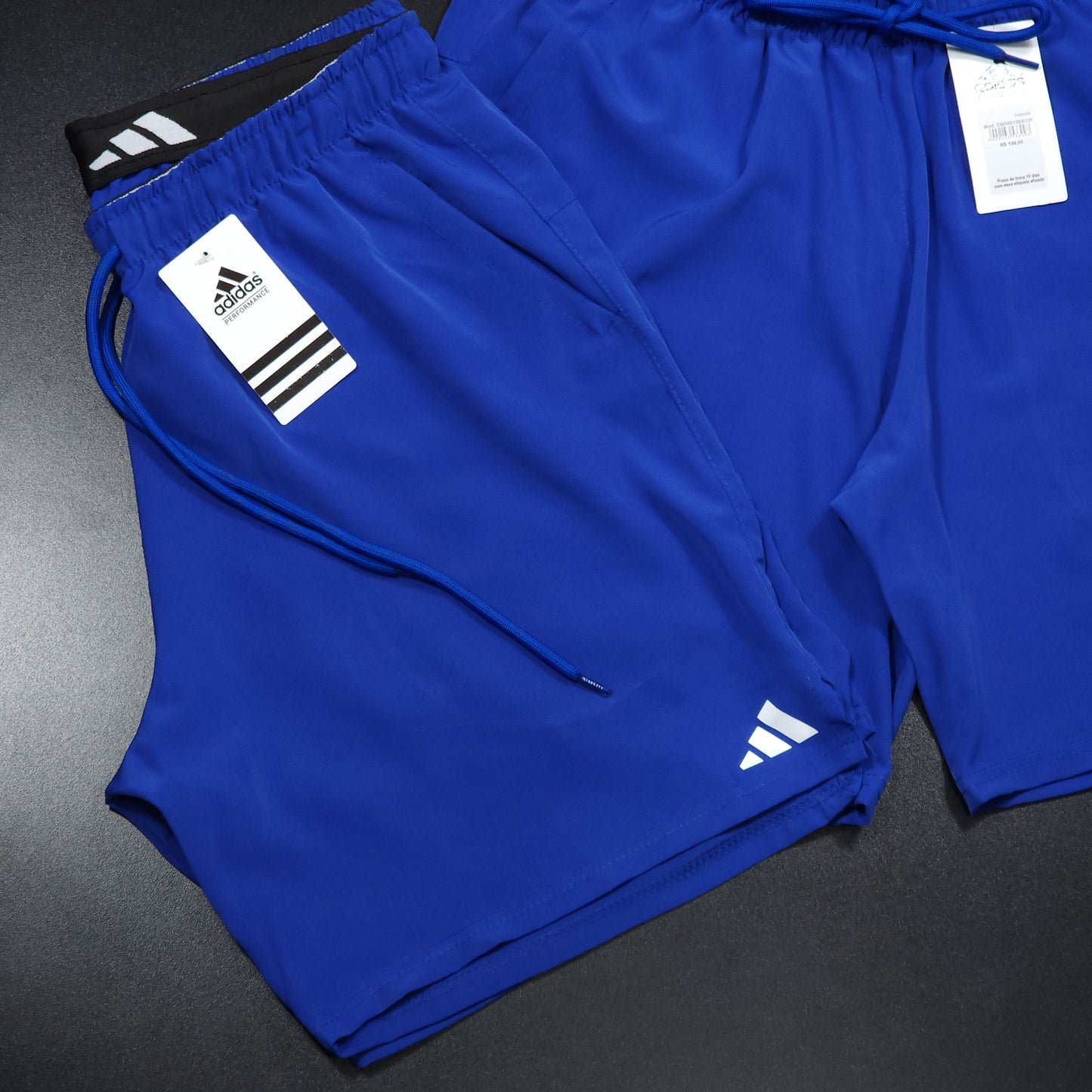 Short Elastano - Azul Royal