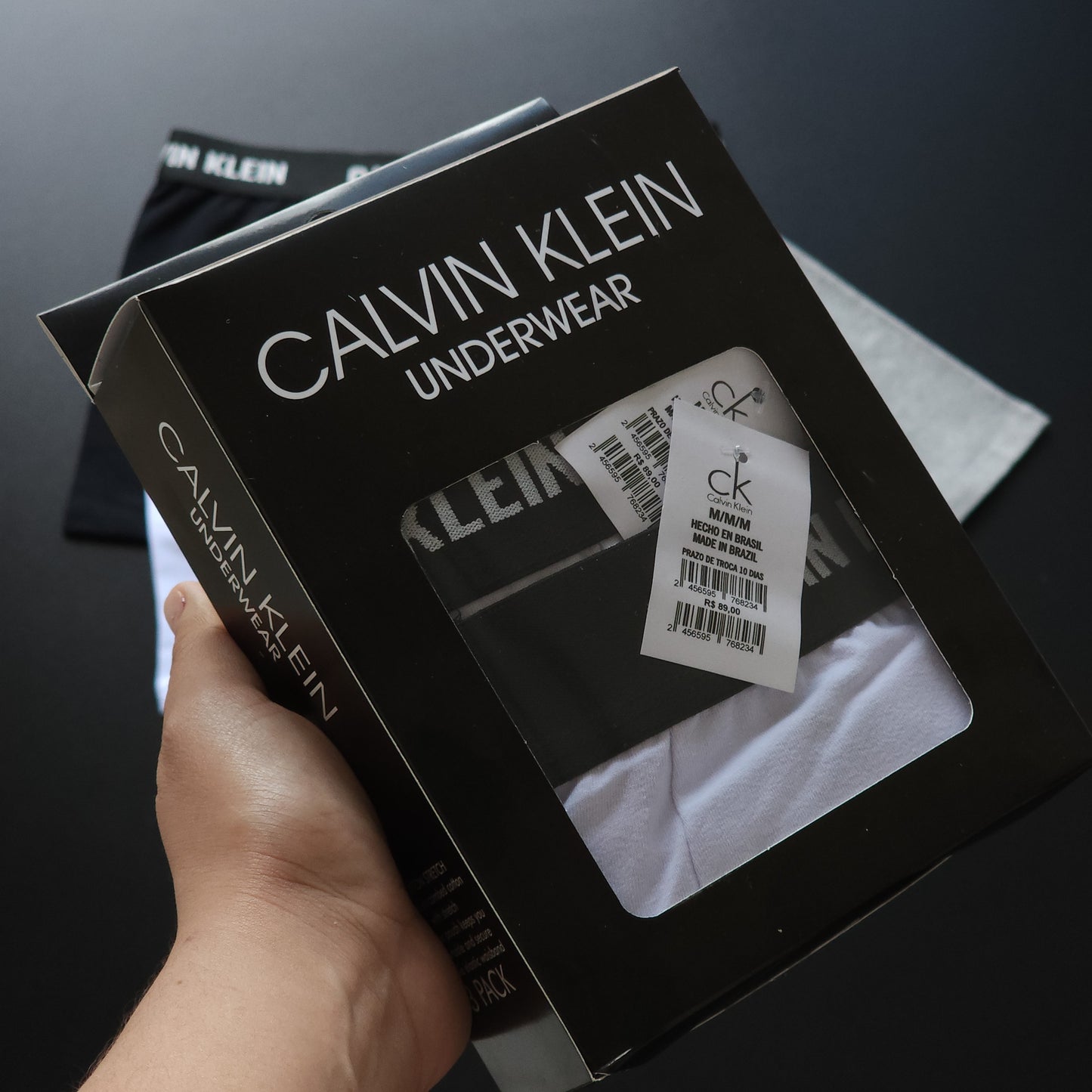 1 GRADE (12 CUECAS) PREMIUM 3 CORES - (4 CAIXINHAS GRÁTIS)