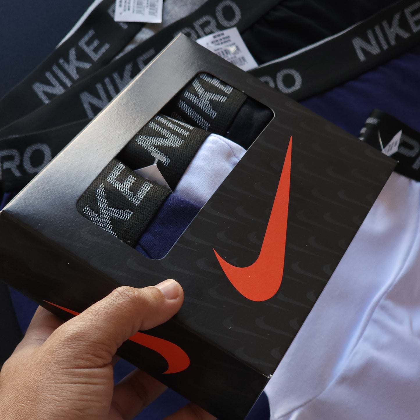 1 GRADE (12 CUECAS) PREMIUM 3 CORES - (4 CAIXINHAS GRÁTIS)