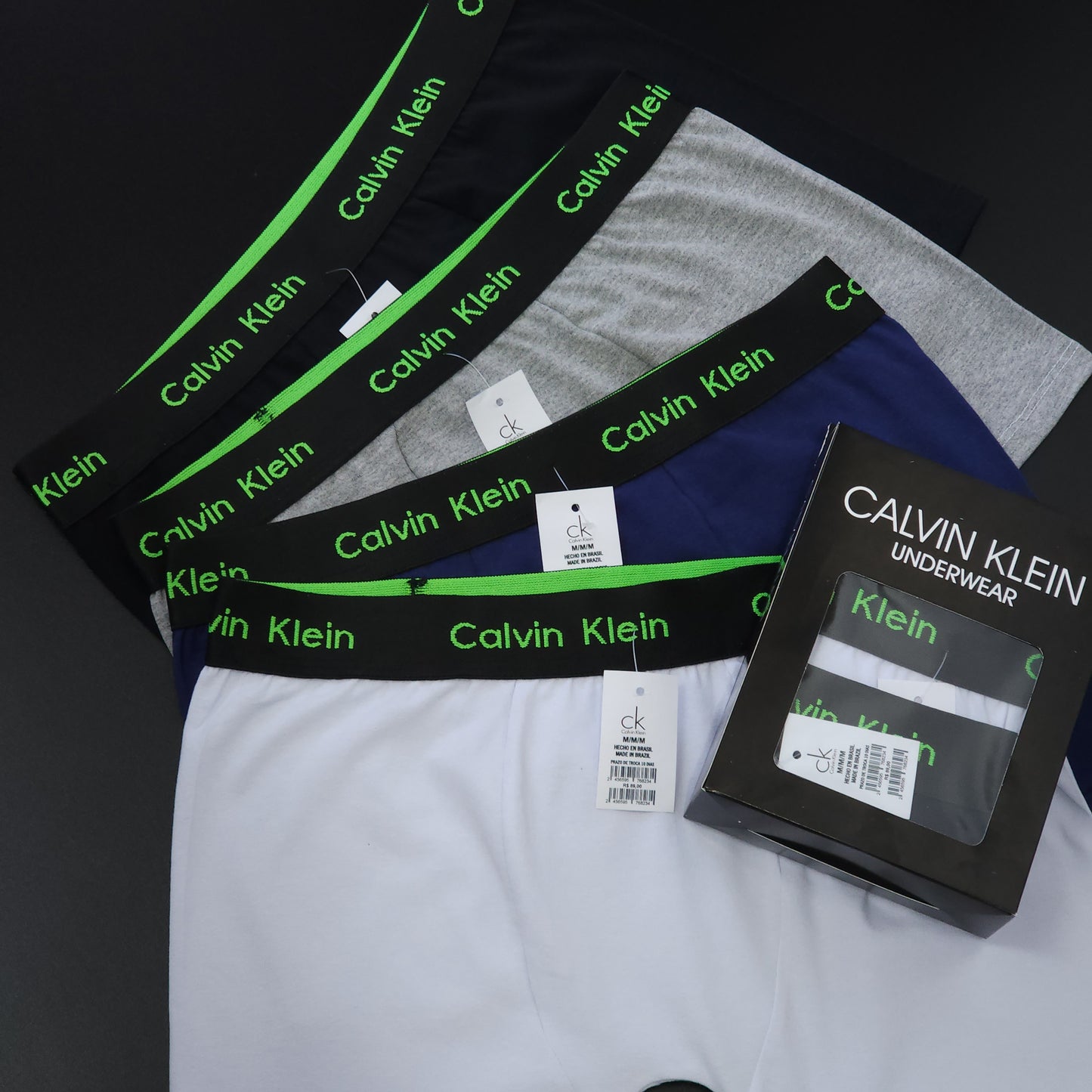 1 GRADE (12 CUECAS) PREMIUM 3 CORES - (4 CAIXINHAS GRÁTIS)