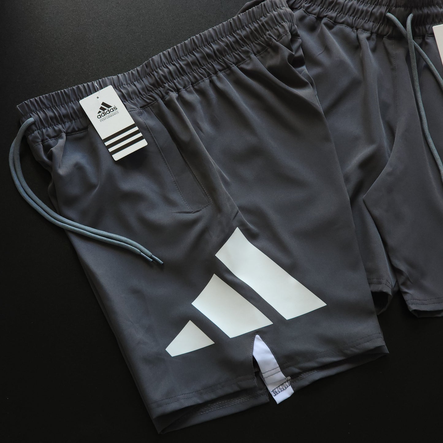 Short Elastano - Cinza