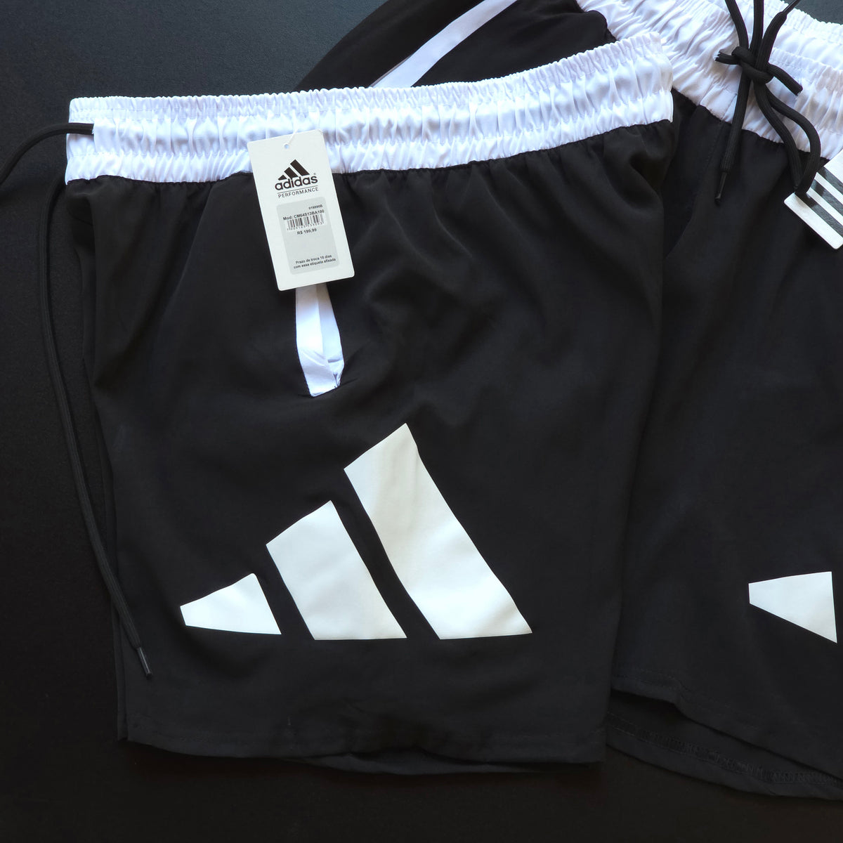 Short Elastano  - Preto – SE338