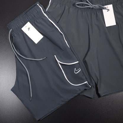 Short Elastano - Cinza Chumbo