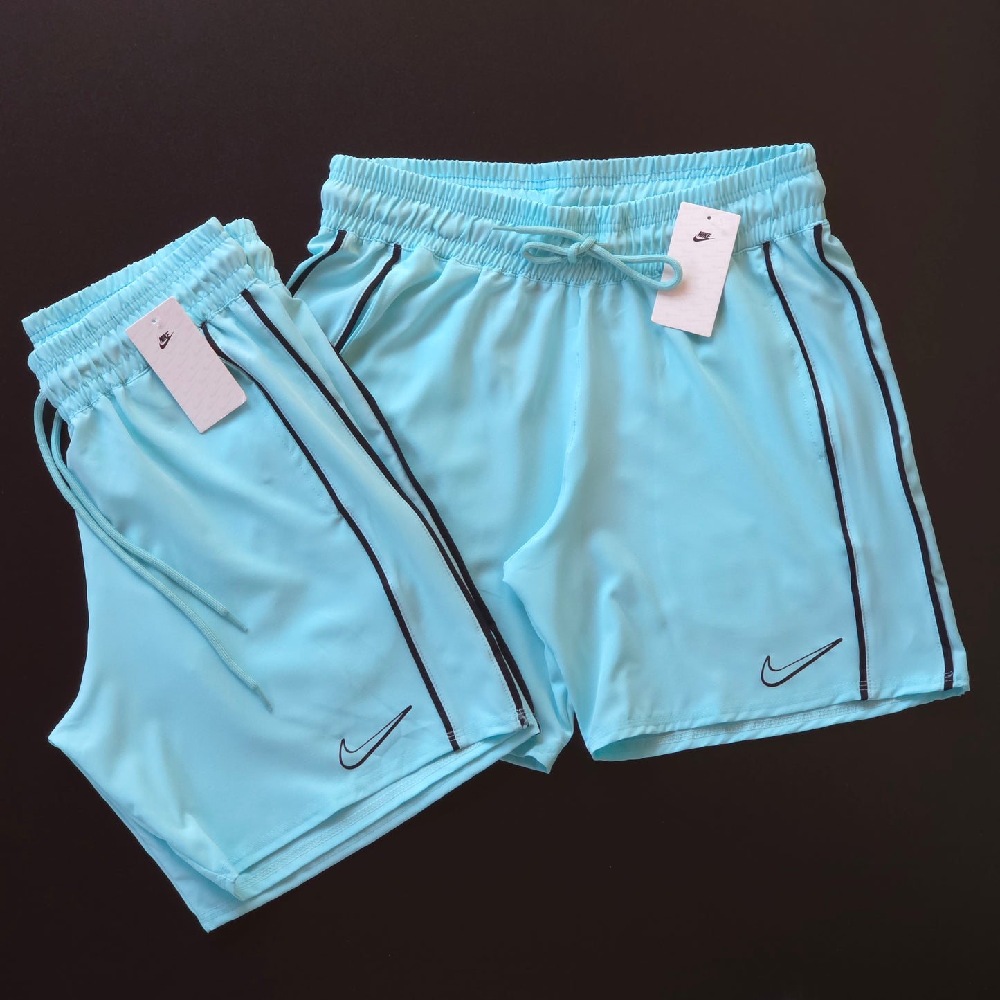 Short Elastano  - Azul Bebê