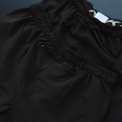 Short Elastano (Bolso Traseiro Central Com Zíper) - Preto – SE337