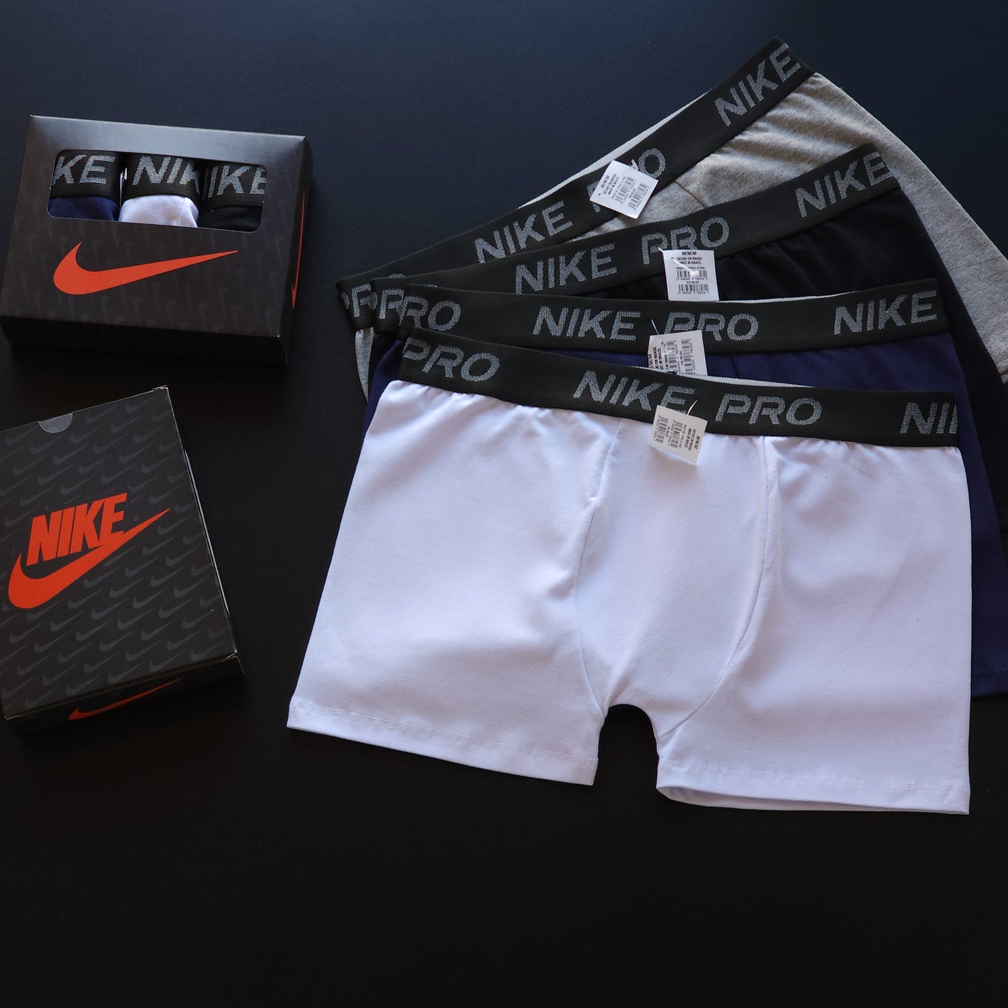 1 GRADE (12 CUECAS) PREMIUM 3 CORES - (4 CAIXINHAS GRÁTIS)