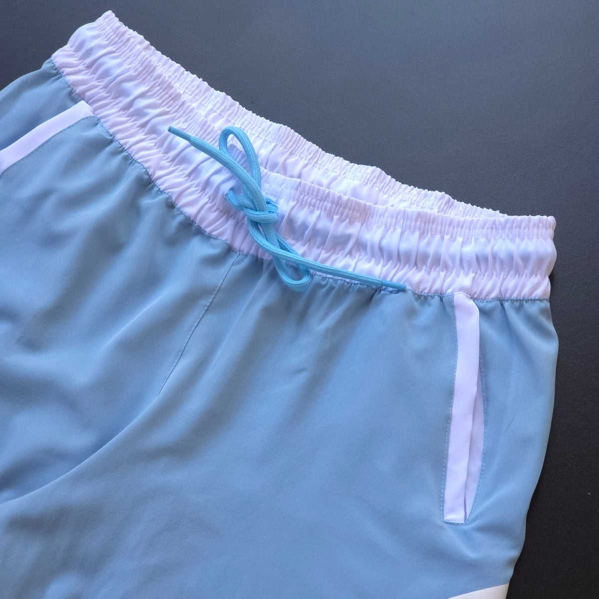 Short Elastano  - Azul Bebê – SE341
