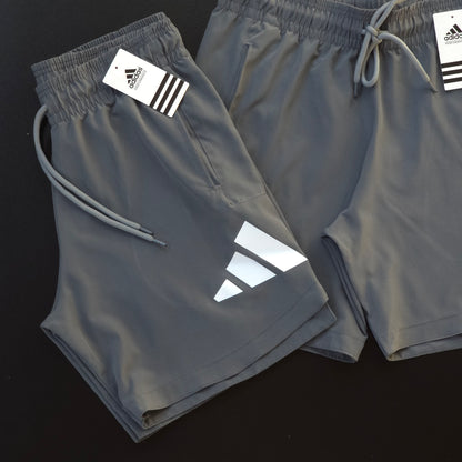 Short Elastano  - Cinza Chumbo