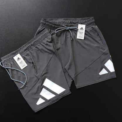Short Elastano  - Cinza Chumbo