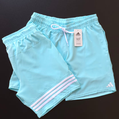 Short Elastano  - Azul Bebê