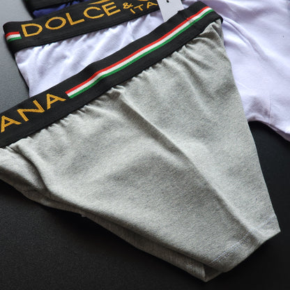 1 GRADE (12 CUECAS) PREMIUM COM 3 CORES SORTIDAS - (4 SAQUINHOS GRÁTIS)