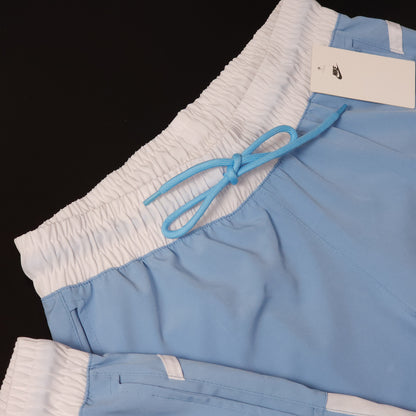 Short Elastano - Azul Bebê