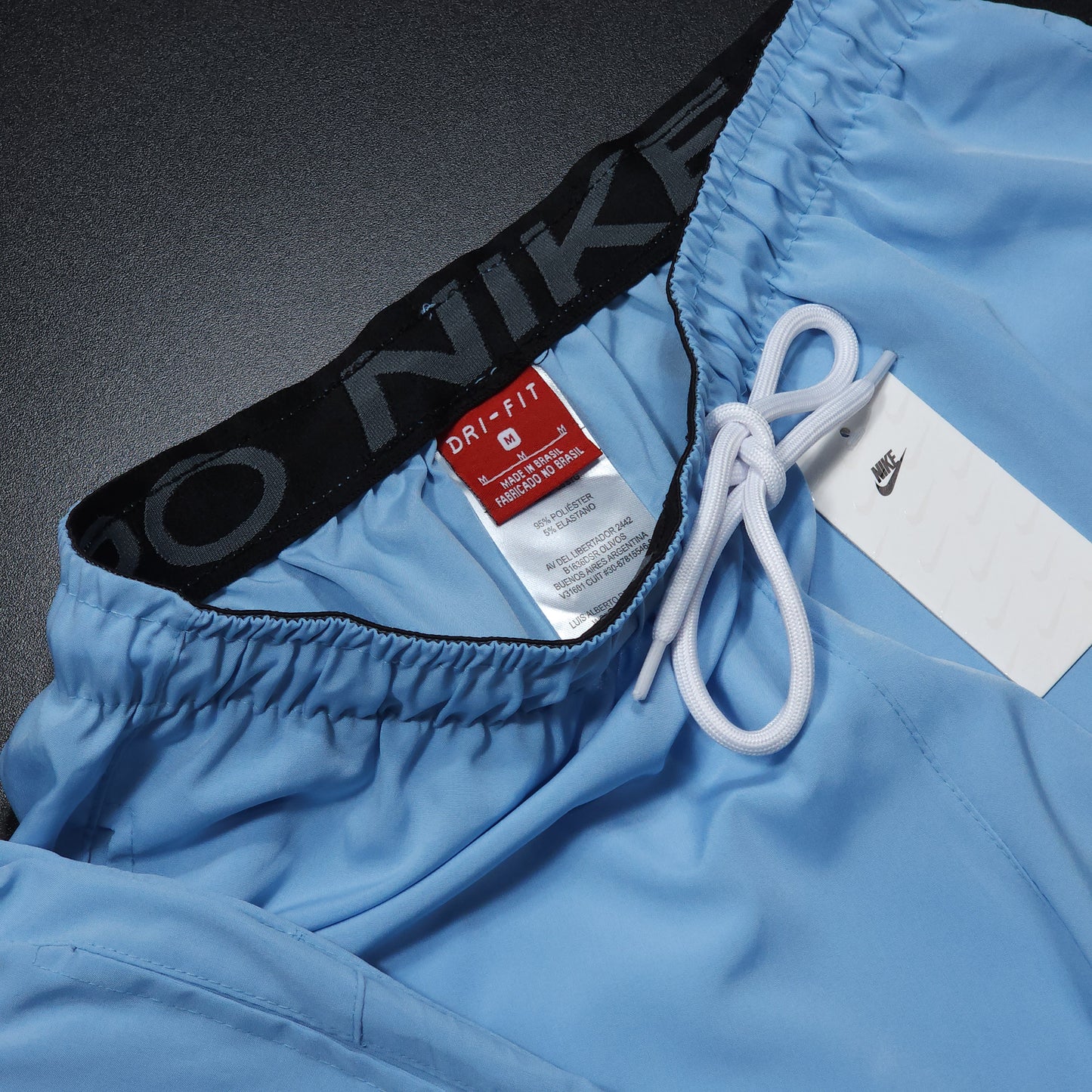 Short Elastano - Azul Bebê