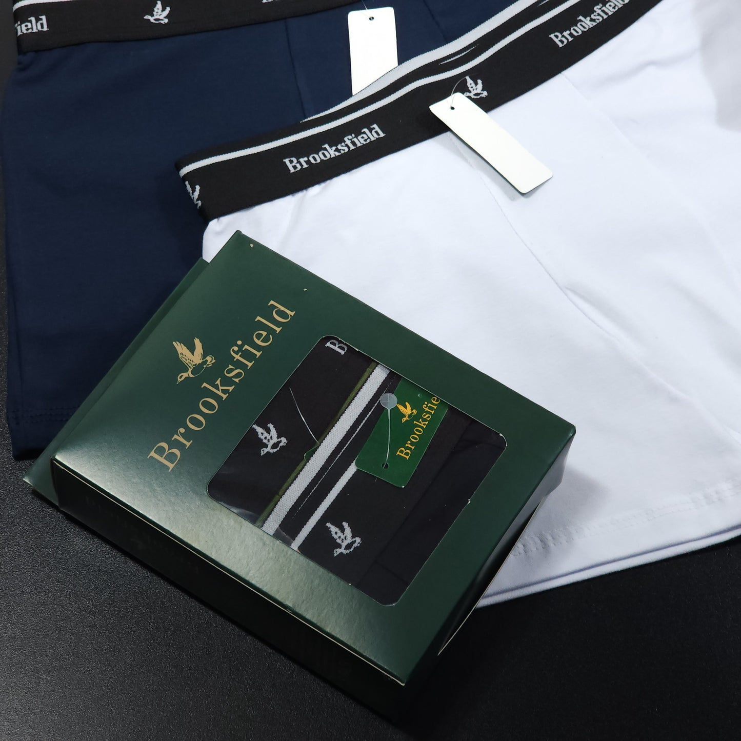 1 Grade - 12 cuecas Linha Luxo com 3 cores sortidas - 4 CAIXINHAS GRÁTIS