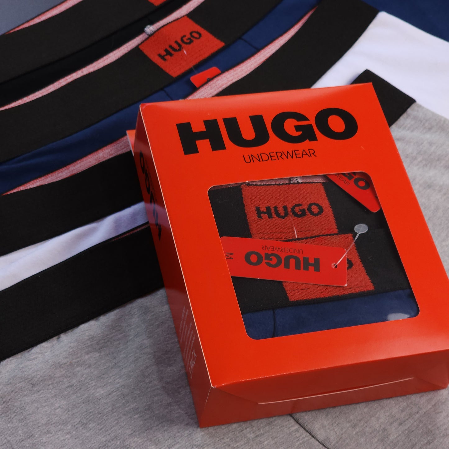 1 GRADE (12 CUECAS) LUXO 3 CORES - (4 CAIXINHAS GRÁTIS)